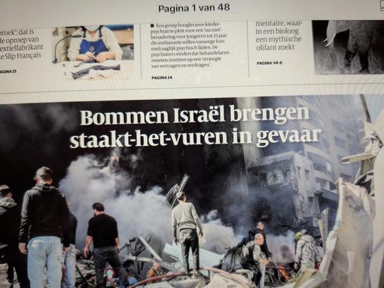 Bommen Israël brengen staakt-het-vuren in gevaar